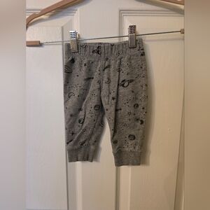 Carter's  Grey Space-Themed Baby Pants Size 6M